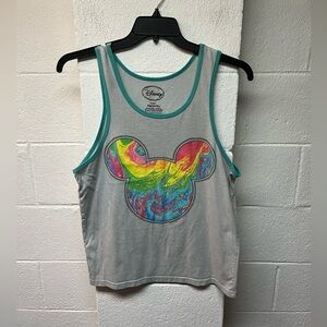 Disney Teal and Gray Tank Top. Small